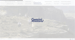 Desktop Screenshot of geminiadventures.com