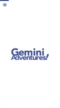 Mobile Screenshot of geminiadventures.com